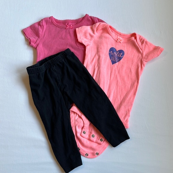 Carter's Baby Girl Outfit Size 9 Months - Picture 1 of 11